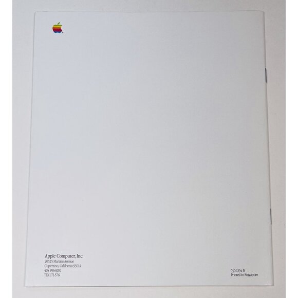 VTG 1986 Apple II Setting Up Your Apple IIGS Computer OWNER'S MANUAL & Paperwork - Picture 3 of 8